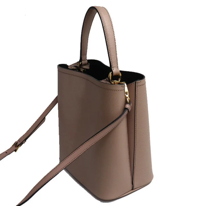 Prada tote bags with a spacious interior and a magnetic - snap closurePRADA Saffiano Shoulder Bag