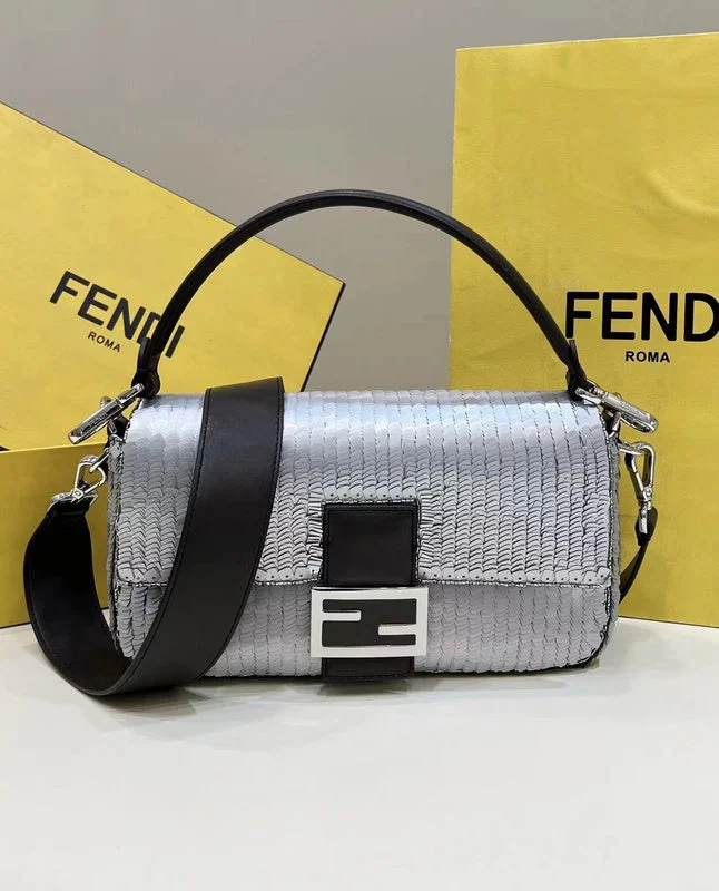 Ladies Fendi Baguette bags with a star - shaped charm for a playful and trendy touchWF - Fendi Bags - 811