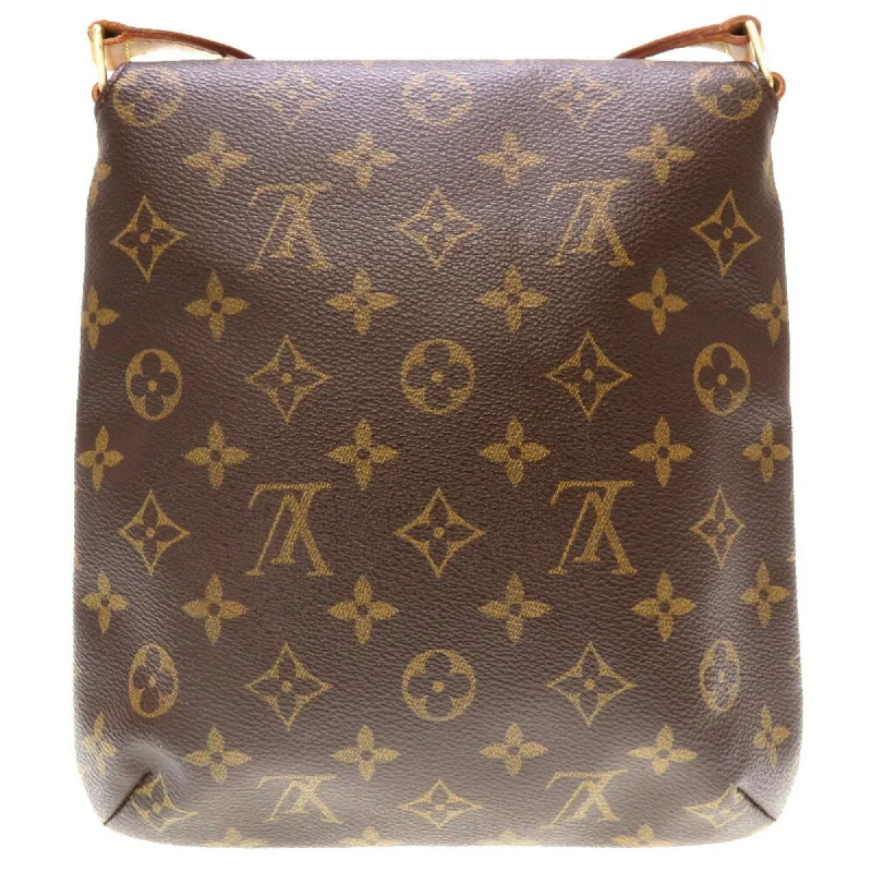 Louis Vuitton backpacks with a padded back panel for comfort during long - wearLOUIS VUITTON Monogram Musette Salsa Short Strap M51258 Shoulder Bag 0103