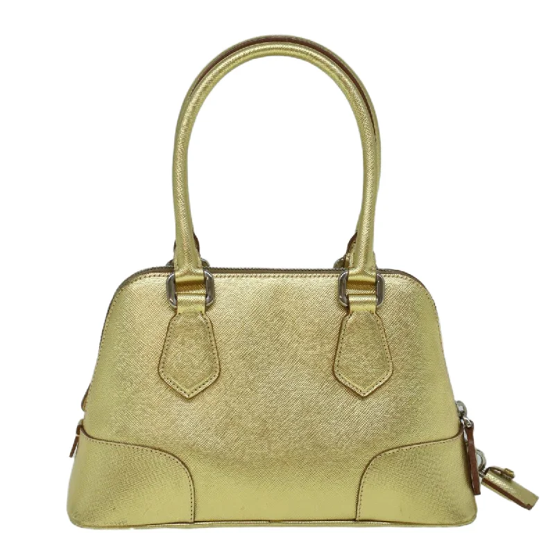 Ladies Prada shoulder bags with a magnetic - closure flap for easy opening and closingPRADA Saffiano Handbag