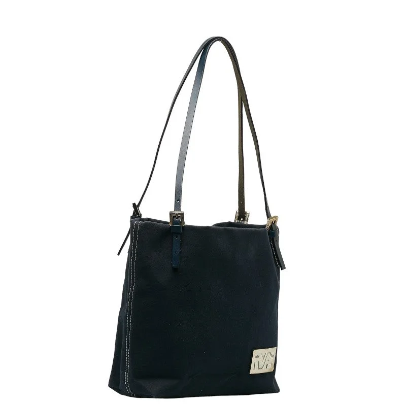 Fendi tote bags with a double - zip closure for enhanced securityFENDI FENDI 26761 Tooth Bag Linen/ Naïve  and Daughters