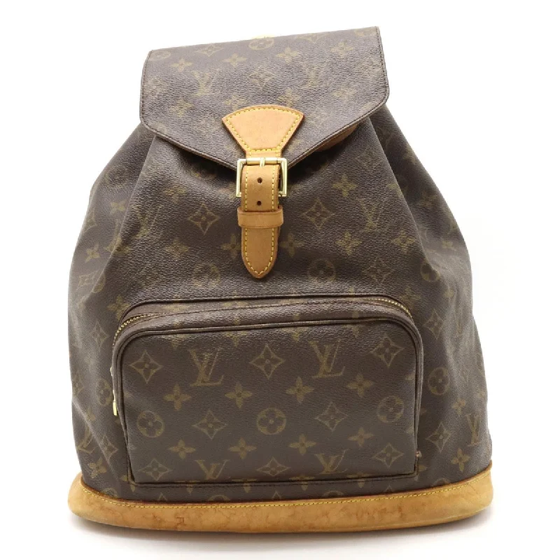 Ladies Louis Vuitton shoulder bags with a wide - width strap for comfortLouis Vuitton Montsouris GM M51135