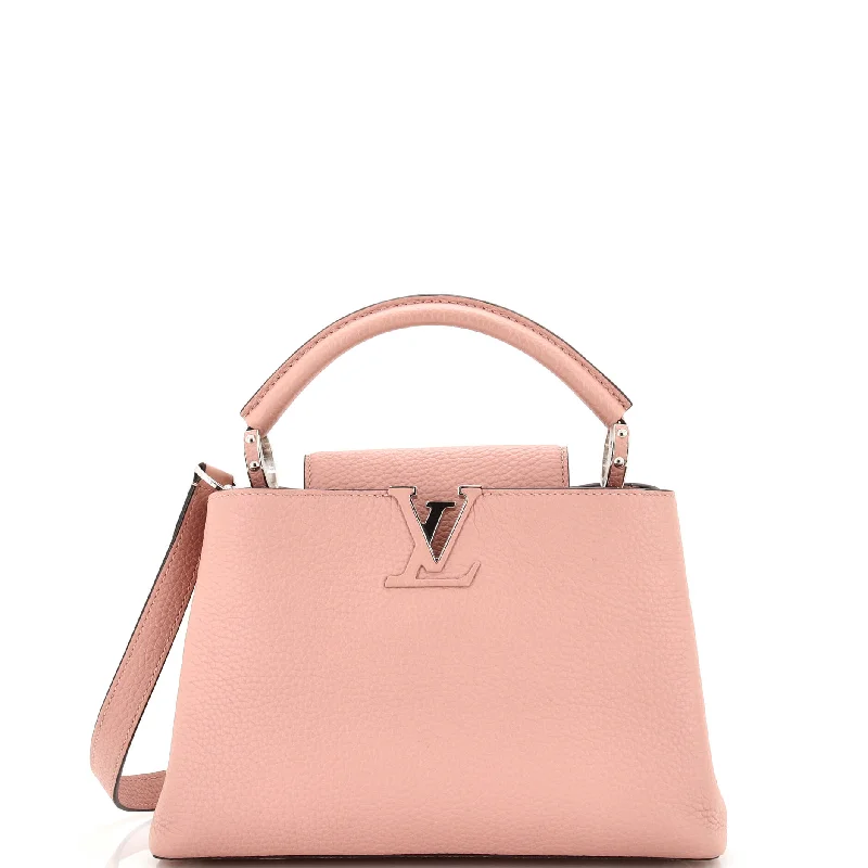 Ladies Prada shoulder bags with a single - handle design for simplicityCapucines Bag Leather BB