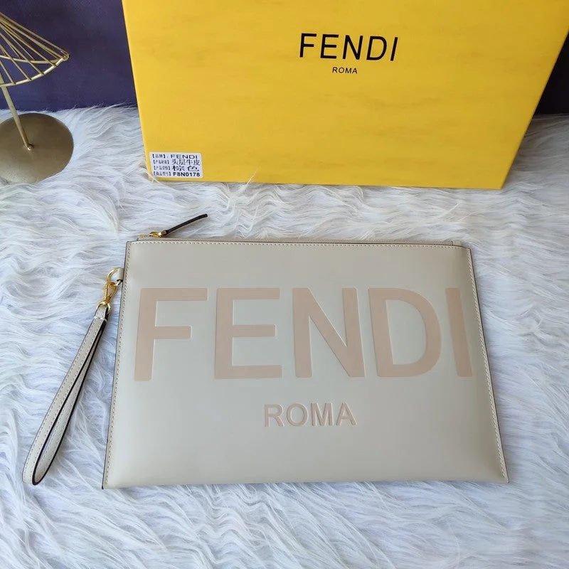 Fendi crossbody bags with a detachable wallet on chain for a hands - free wallet optionWF - Fendi Bags - 895