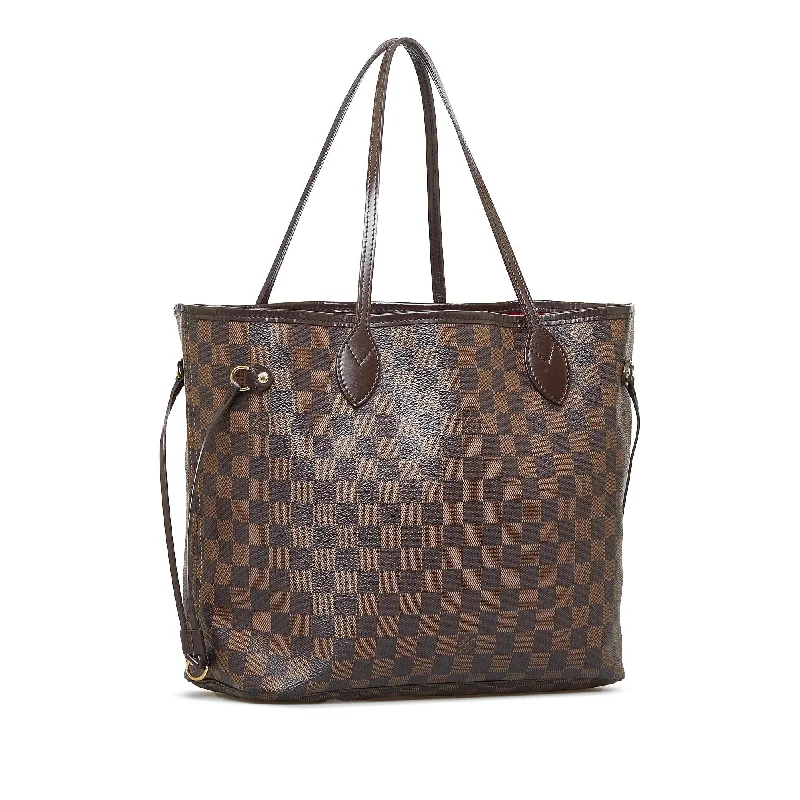 Louis Vuitton backpacks with a multi - pocket organization for functionalityLouis Vuitton Damier Ebene Neverfull MM (gGAqCN)