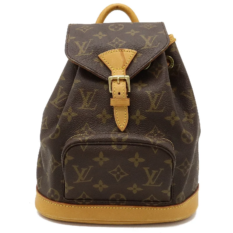 Louis Vuitton handbags with a metal - framed clasp for durabilityLouis Vuitton Mini Montsouris Backpack M51137