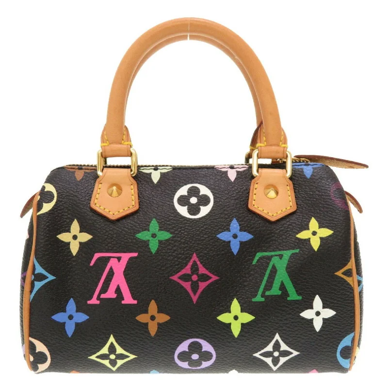 Louis Vuitton Neverfull bags with large capacity for everyday essentialsLouis Vuitton Monogram Multicolor Speedy Noir M92644 Handbag Bag Black