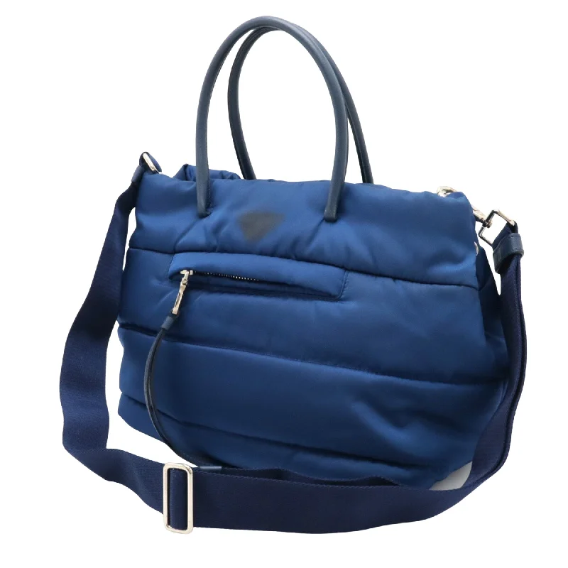 Prada nylon backpacks with a padded back panel for comfort during long - term usePRADA Bomber Handbag