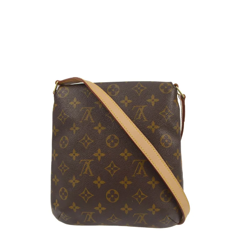 Ladies Louis Vuitton shoulder bags with a magnetic - closure flap for easeLouis Vuitton 2000 Monogram Musette Salsa Short M51258