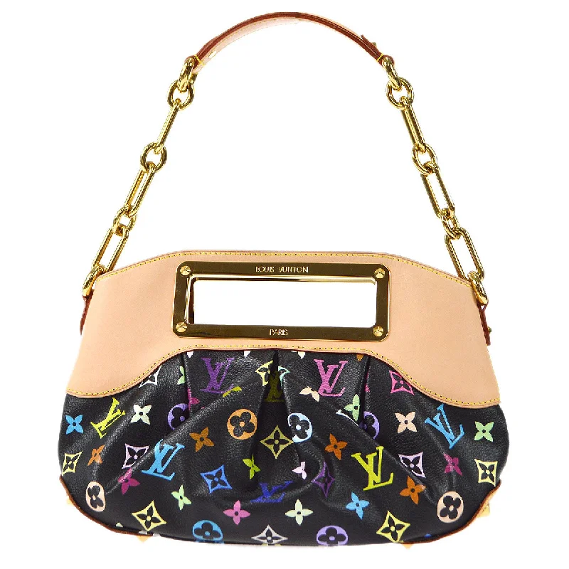 Louis Vuitton Alma bags with a monogram - embossed leather surfaceLOUIS VUITTON 2009 JUDY PM MONOGRAM MULTICOLOR M40258