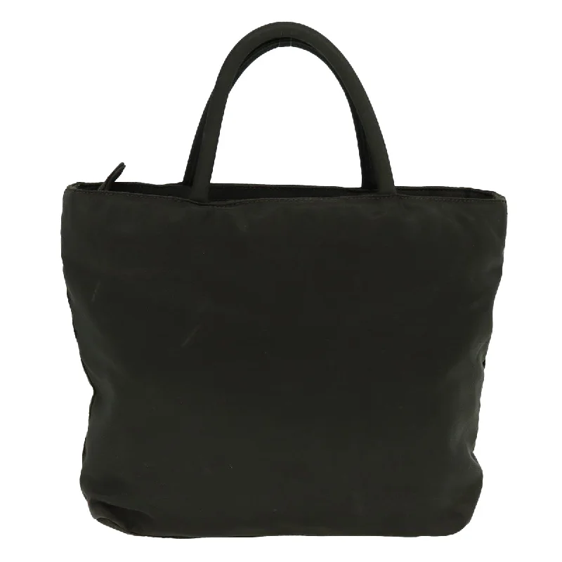 Medium - sized Prada tote bags in classic black for everyday versatilityPRADA Hand Bag Nylon Khaki  83693