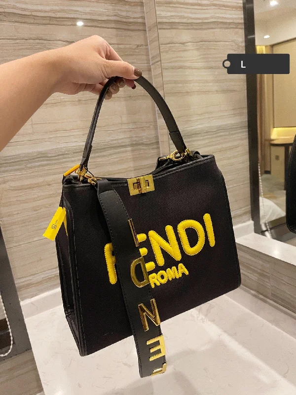 Fendi bags with a built - in USB charging port for keeping devices powered on the goLuxury  Bags Fendi 195