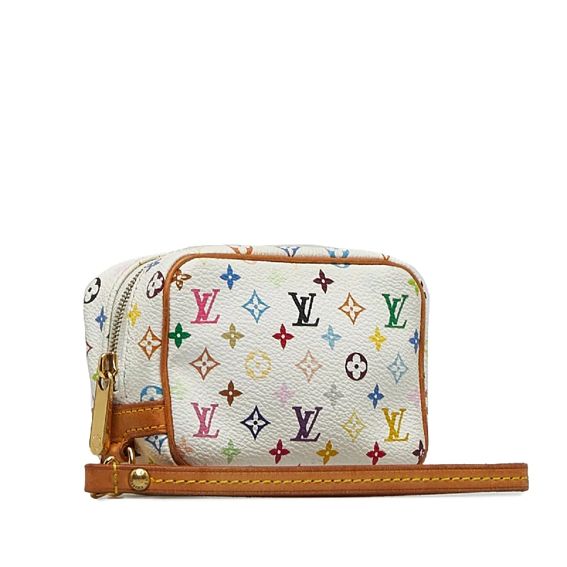 Louis Vuitton backpacks with a padded laptop compartment for travelLouis Vuitton Monogram Multicolore Wapity Pouch