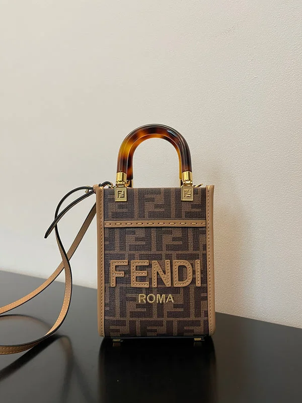 Fendi bags with a voice - activated pocket opener for a high - tech convenienceWF - Fendi Bags - 794