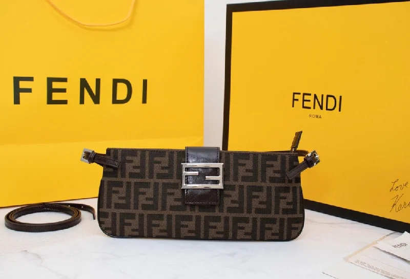 Fendi crossbody bags with a detachable wallet on chain for a hands - free wallet optionNew Arrival Bags Fendi 021