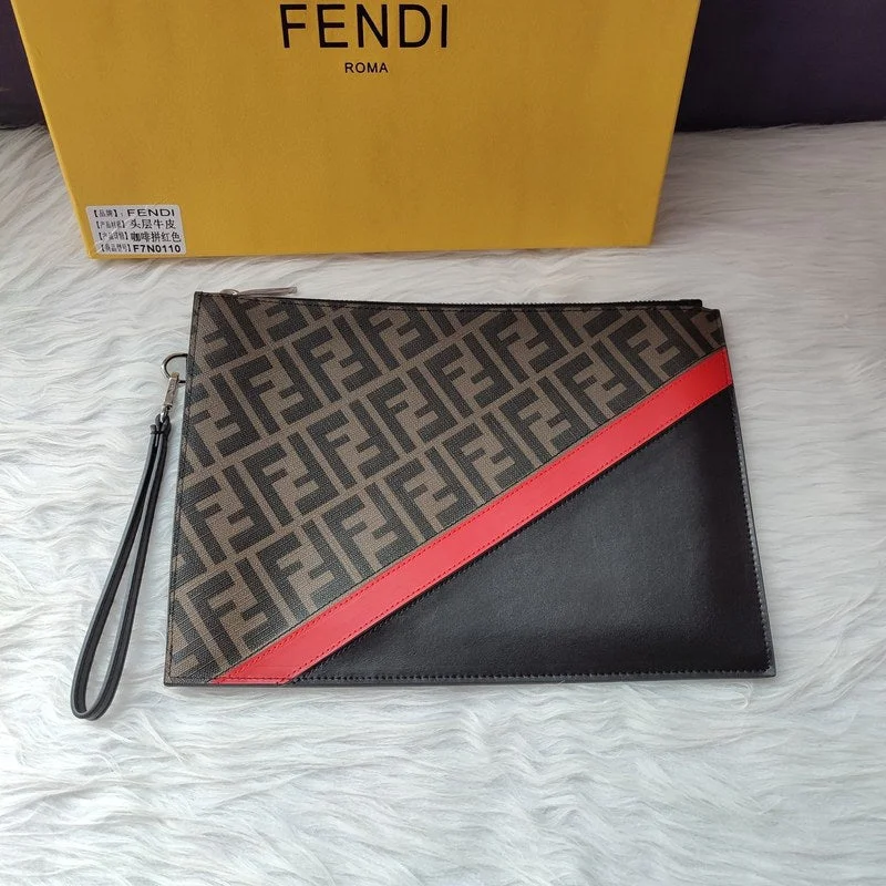 Fendi crossbody bags with a reflective strap for safety during low - light conditionsWF - Fendi Bags - 817