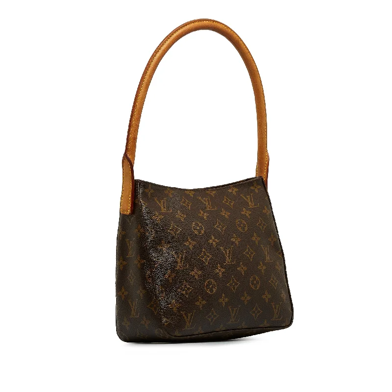 Ladies Louis Vuitton handbags with a detachable coin purse insideLouis Vuitton Monogram Looping MM Shoulder Bag