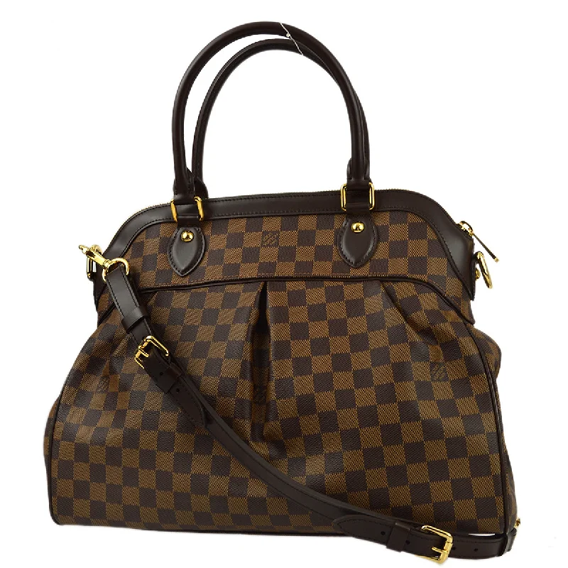 Louis Vuitton bags with a zip - around closure for enhanced securityLouis Vuitton 2007 Damier Trevi GM 2way Shoulder Handbag N51998