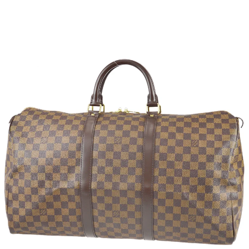 Louis Vuitton Alma bags with a detachable shoulder strap for versatilityLouis Vuitton 2006 Keepall 50 Damier N41427