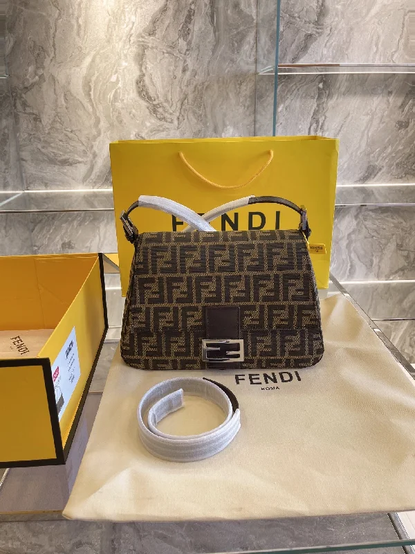 Fendi crossbody bags with a reflective strap for safety during low - light conditionsLuxury  Bags Fendi 201