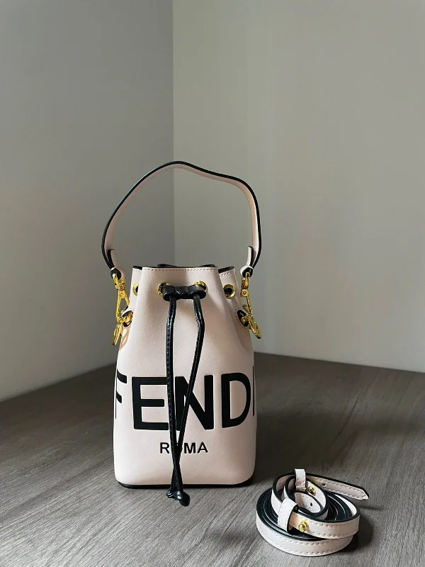 Fendi tote bags with a hand - painted FF pattern for an artisanal and one - of - a - kind touchNew Arrival Bags Fendi 050