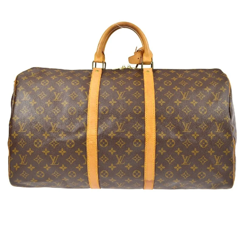 Louis Vuitton Alma bags with a leather - wrapped handle for a luxurious feelLouis Vuitton Keepall 55 M41424