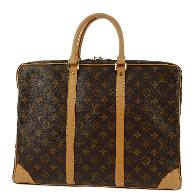 Louis Vuitton bags with a zippered interior pocket for better organizationLouis Vuitton 2008 Monogram Porte Documents Voyage Handbag M53361