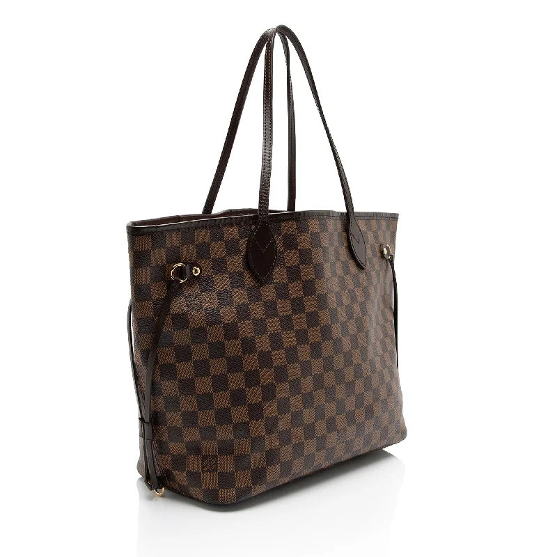 Louis Vuitton crossbody bags with a keychain holder for practicalityLouis Vuitton Damier Ebene Neverfull MM Tote (2MpTKF)