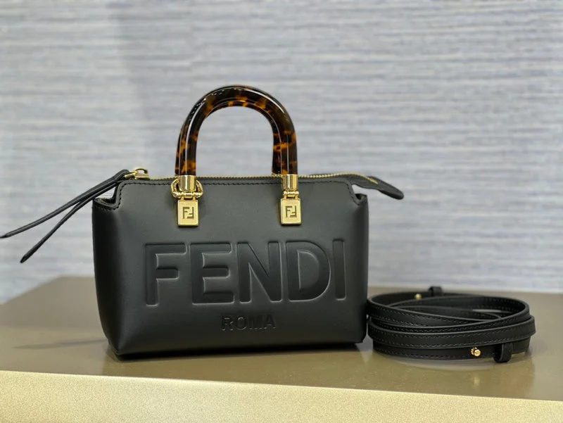 Fendi By The Way bags with a crystal - embellished FF logo for added luxury and glamourWF - Fendi Bags - 808