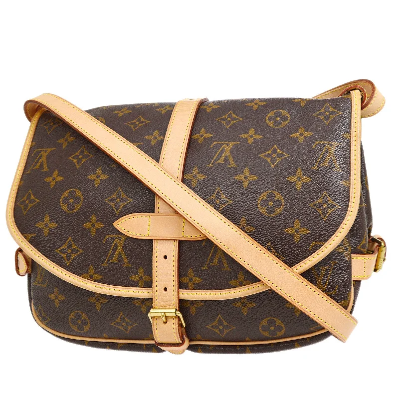 Louis Vuitton bags with a front - flap pocket for quick - access itemsLouis Vuitton 2008 SAUMUR 30 M42256