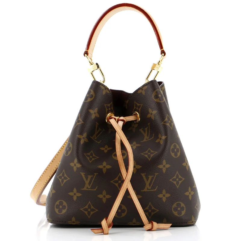 Ladies Prada Galleria bags with a textured leather surface for a more tactile lookNeoNoe Handbag Monogram Canvas BB