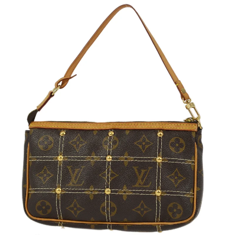 Louis Vuitton Neverfull bags with large capacity for everyday essentialsLouis Vuitton 2007 Monogram Rivet Pochette Accessoires Handbag M40141