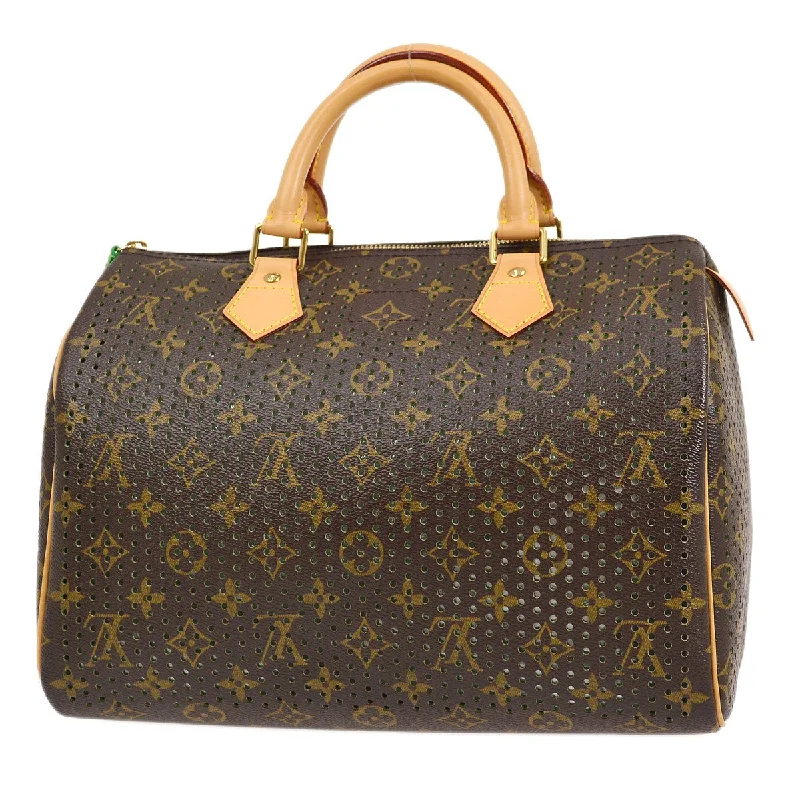 Louis Vuitton tote bags with a spacious interior and multiple pocketsLOUIS VUITTON 2006 SPEEDY 30 MONOGRAM PERFO M95181