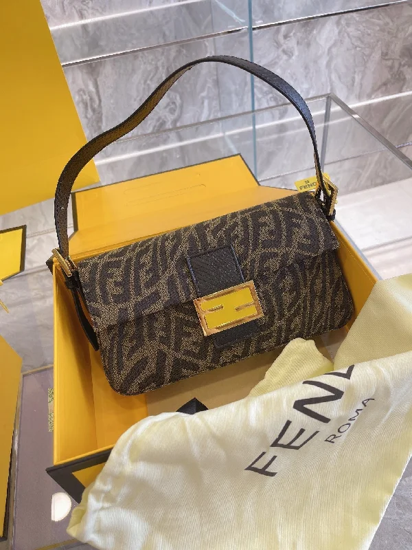 Fendi handbags with a glow - in - the - dark FF logo for a fun and unique featureLuxury  Bags Fendi 210