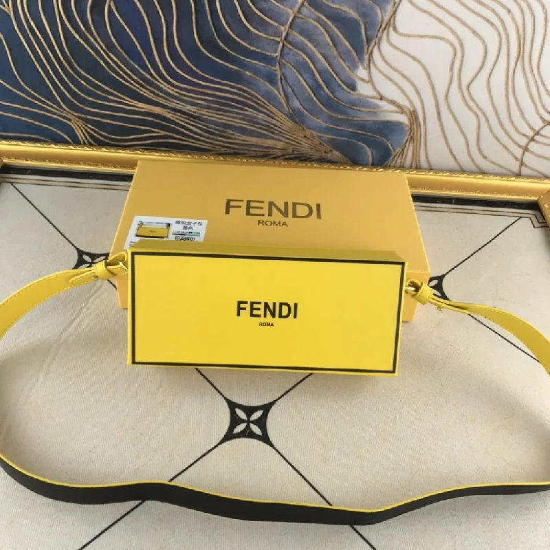 Fendi crossbody bags with a faux fur trim for a warm and stylish winter accessoryNew Arrival Bags Fendi 051