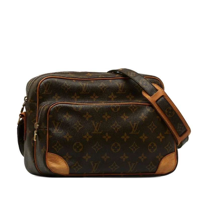 Louis Vuitton Alma bags with a detachable shoulder strap for versatilityLOUIS VUITTON Monogram Nil Crossbody Bag