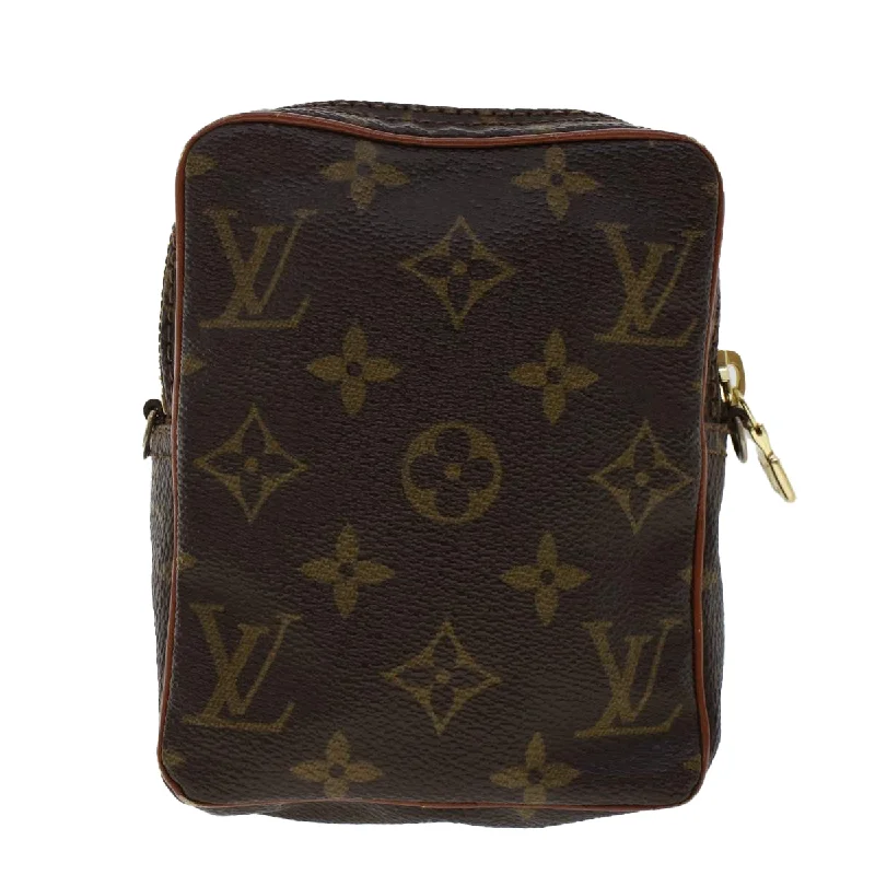 Louis Vuitton backpacks with a padded laptop compartment for travelLOUIS VUITTON Monogram Mini Danube Shoulder Bag M45268 LV Auth rd5635