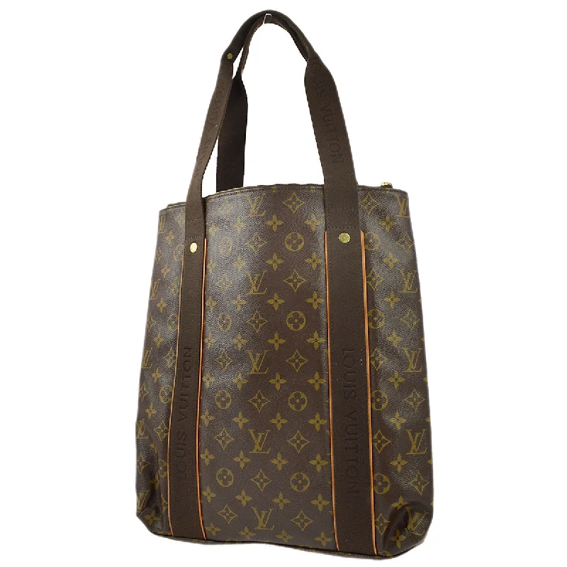 Louis Vuitton bags with a magnetic snap closure for easy accessLouis Vuitton 2008 Monogram Cabas Beaubourg Tote Handbag M53013