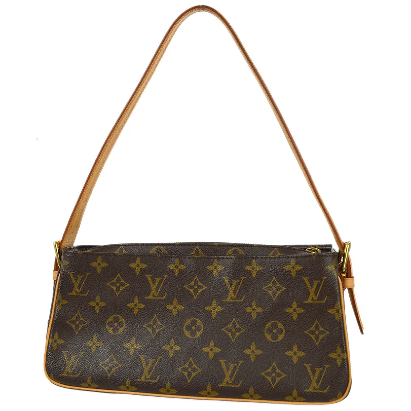 Ladies Louis Vuitton handbags with a detachable coin purse insideLouis Vuitton 2007 Monogram Viva Cite MM Handbag M51164