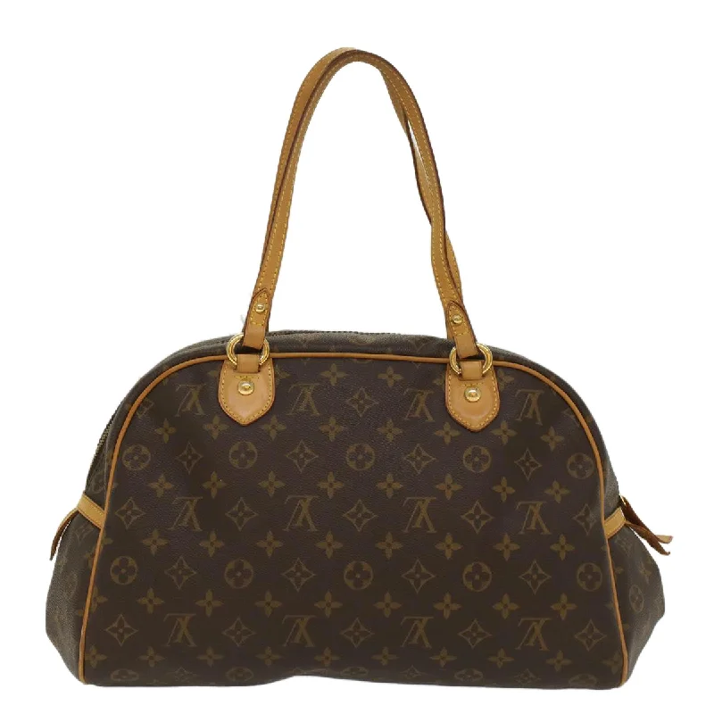 Louis Vuitton Alma bags with a detachable shoulder strap for versatilityLOUIS VUITTON Monogram Montorgueil GM Shoulder Bag M95566 LV Auth hk791