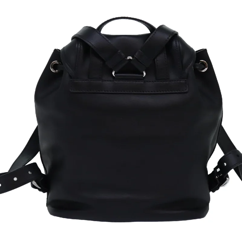 Prada nylon backpacks with a padded laptop compartment for travel and studyPRADA Backpack Leather Black  74278A