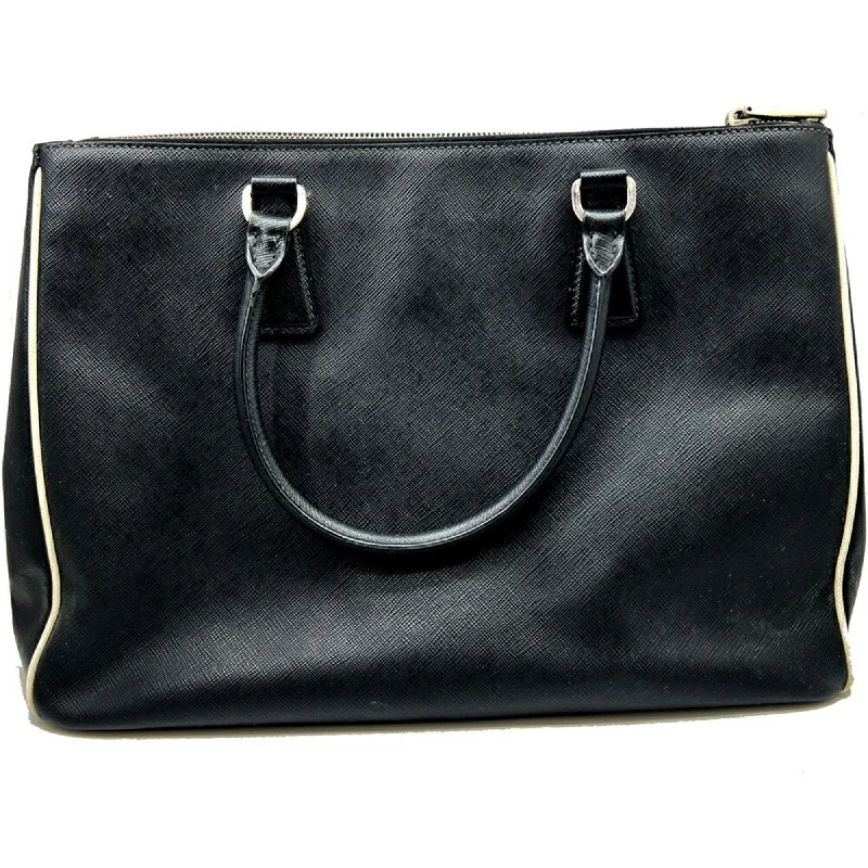 Prada bags with a detachable mirror inside for quick touch - upsPRADA Saffiano Tote