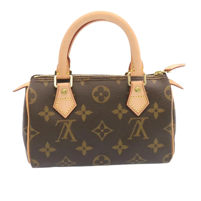 Louis Vuitton backpacks with a multi - pocket organization for functionalityLOUIS VUITTON Monogram Mini Speedy Hand Bag M41534 LV  26741A