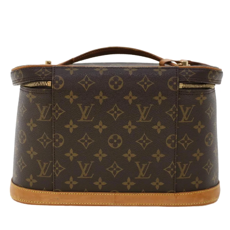 Louis Vuitton crossbody bags with a printed floral pattern for femininityLOUIS VUITTON Monogram Nice Hand Bag 2way M47280 LV Auth ar9910B