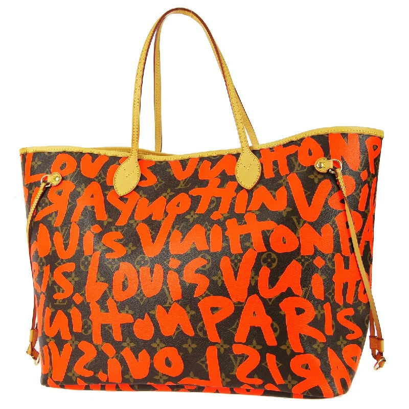 Louis Vuitton tote bags with a spacious interior and multiple pocketsLouis Vuitton 2009 Neverfull GM Monogram Graffiti M93702