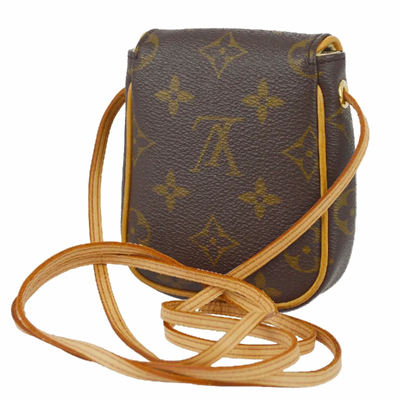 Louis Vuitton handbags with a metal - framed clasp for durabilityLouis Vuitton 2006 Monogam Pochette Cancun Shoulder Bag M60018