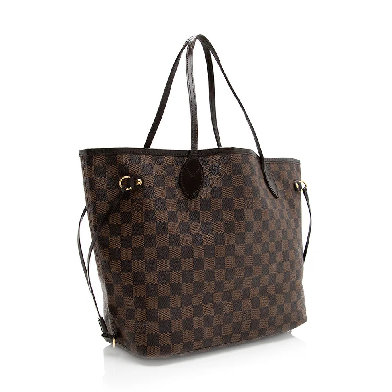 Ladies Louis Vuitton Capucines bags with a detachable shoulder strapLouis Vuitton Damier Ebene Neverfull MM Tote (20011)