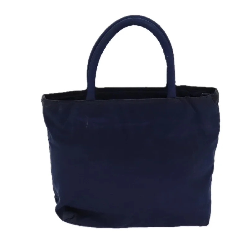 Prada bags with a zip - top closure and multiple interior pockets for organizationPRADA Hand Bag Nylon Navy  83173