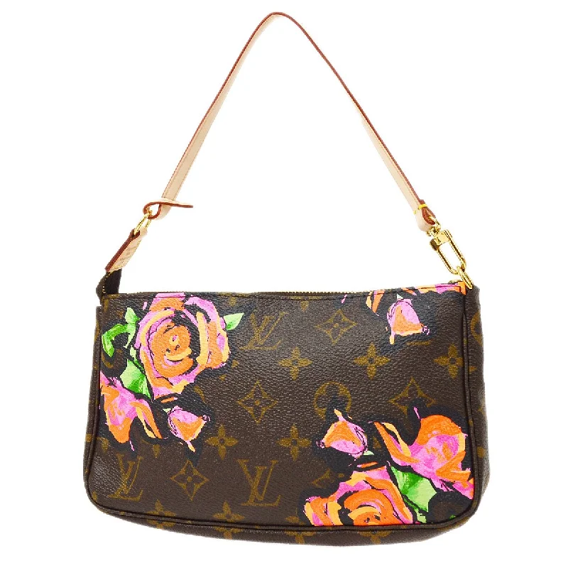 Louis Vuitton Alma bags featuring the signature top - handle designLouis Vuitton 2009 Monogram Rose Pochette Accessoires M48615