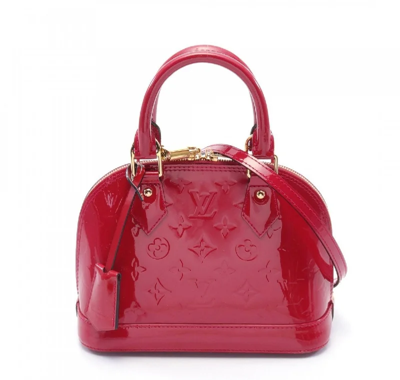 Ladies Louis Vuitton Petite Malle bags with a star - shaped charm for cutenessLouis Vuitton Alma BB Rose M91771